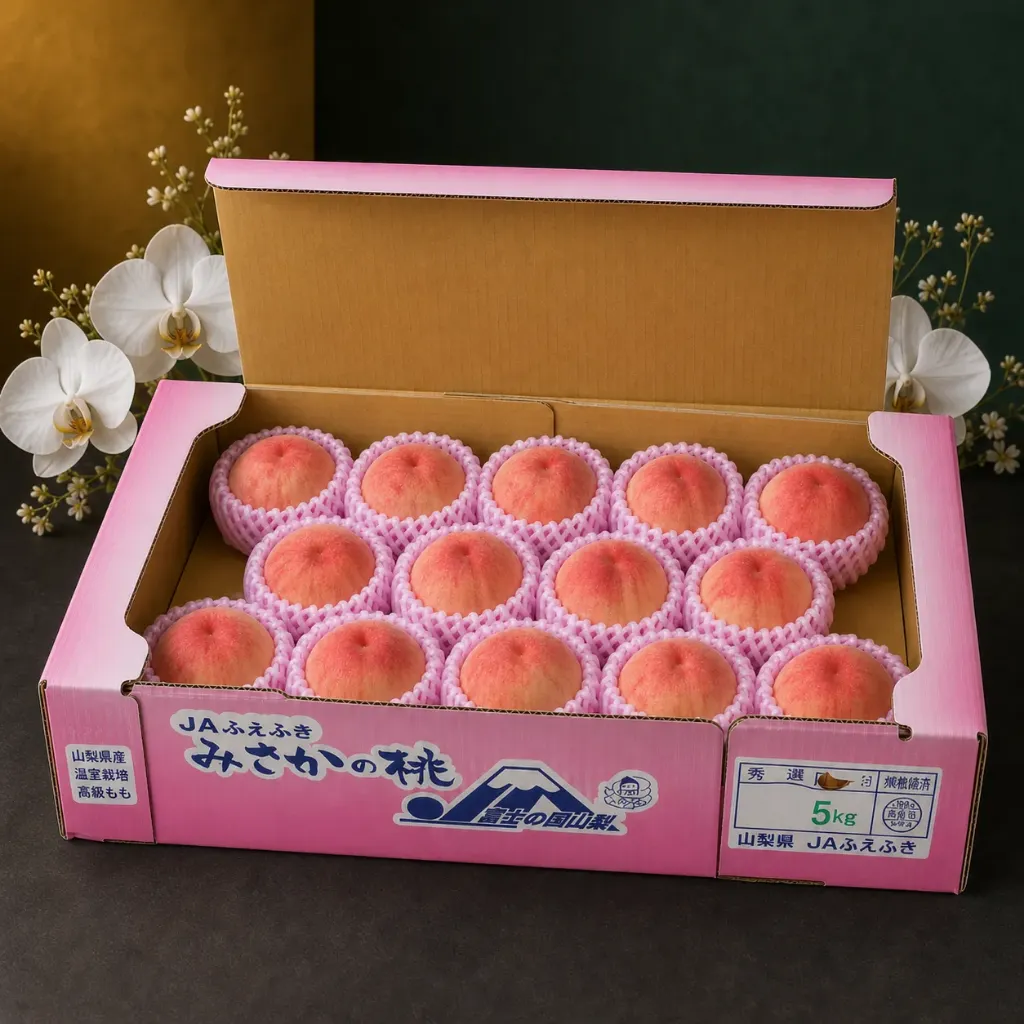 Yamanashi Daitouryou Peach 5KG 13/15 pcs