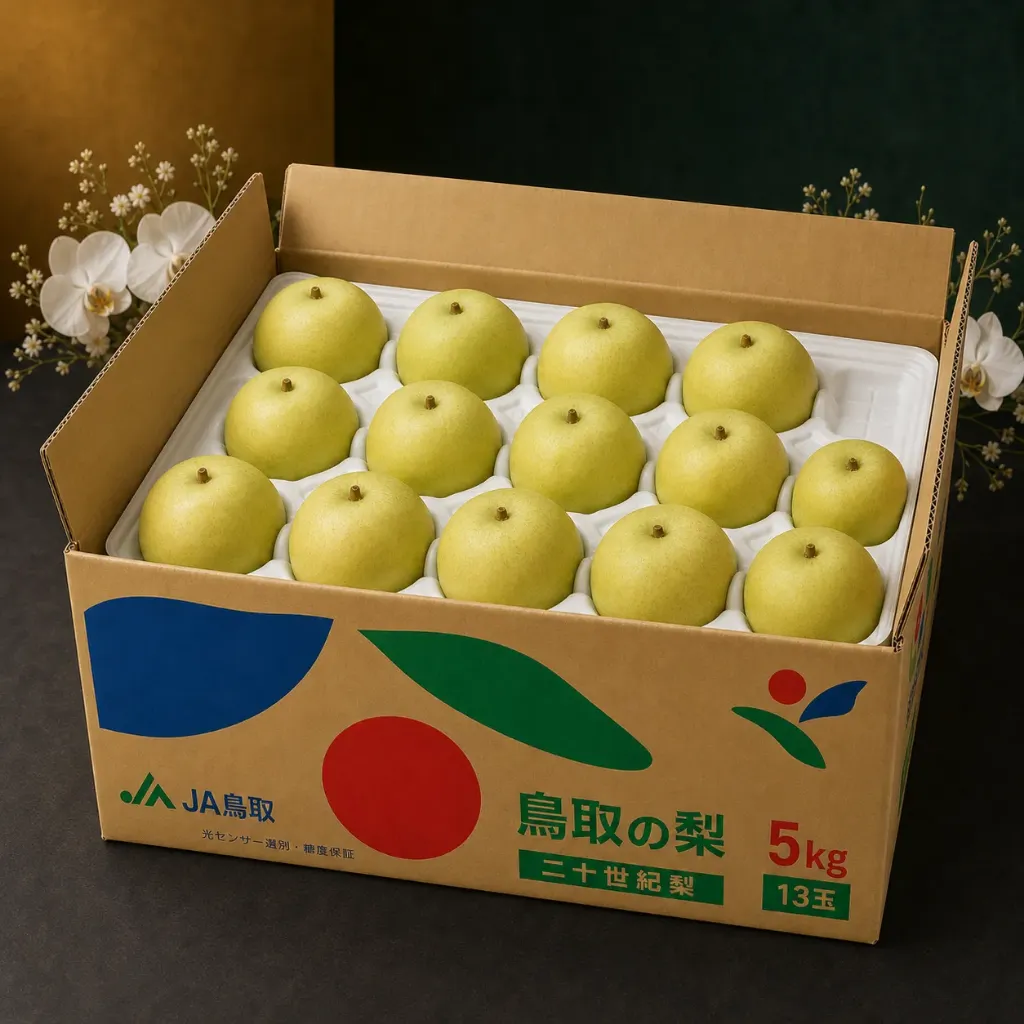 烏取二十世紀水晶梨 5KG 12/14玉